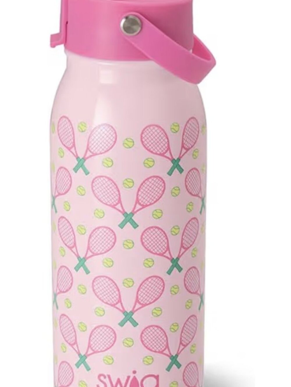 Swig Life 36oz Insulated Water Bottle Tennis Themed "Love All" New With Tags